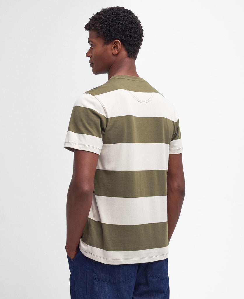 Barbour Bolur - Whalton Stripe - Sage