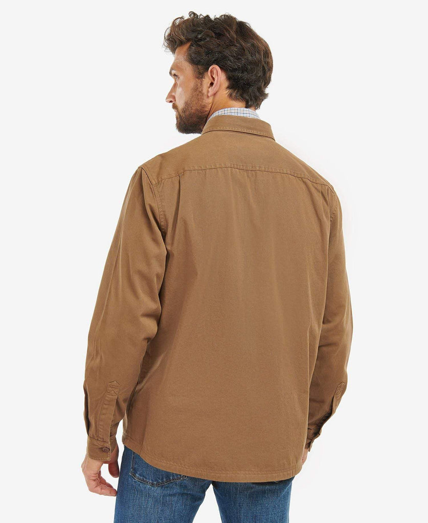 Barbour Yfirskyrta - Rydale Overshirt - Dk Sand