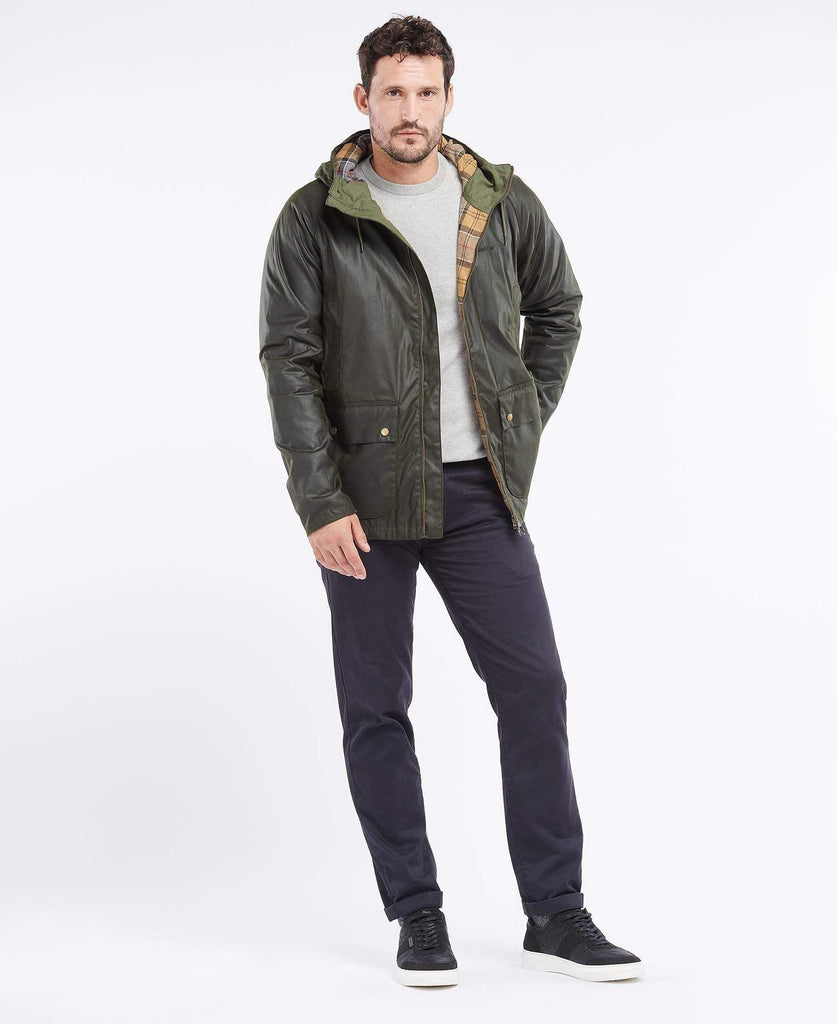 Barbour Vaxjakki - Hooded Domus - Fern/Dress