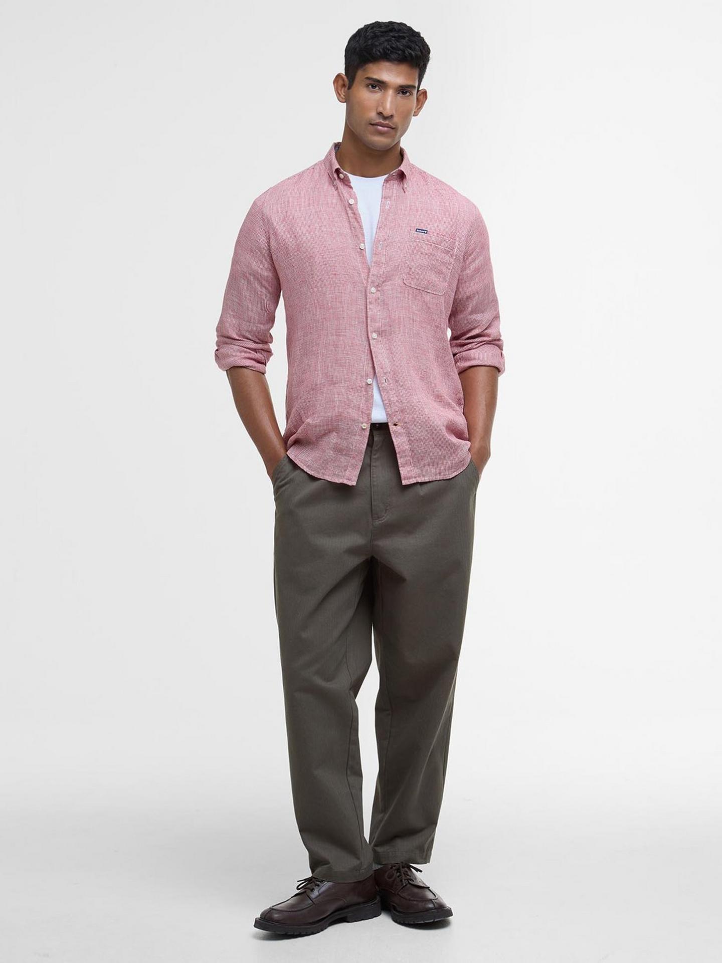 Barbour Skyrta Linton Tailored - Kormákur & Skjöldur