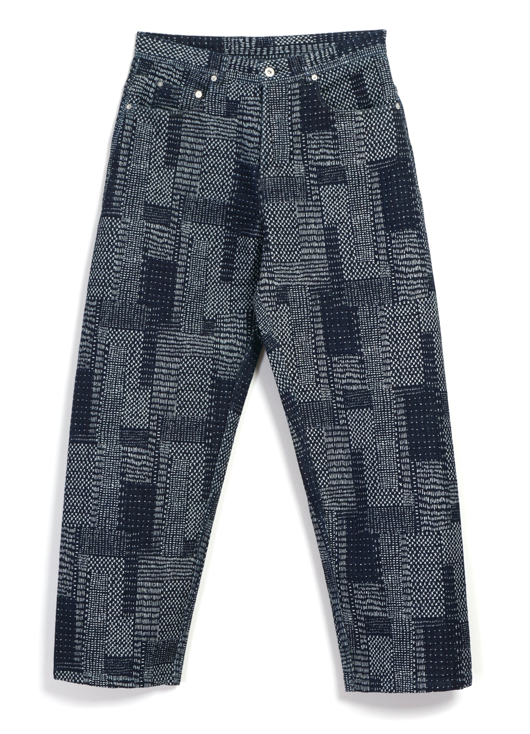 Hansen Buxur Robby Sashiko Indigo
