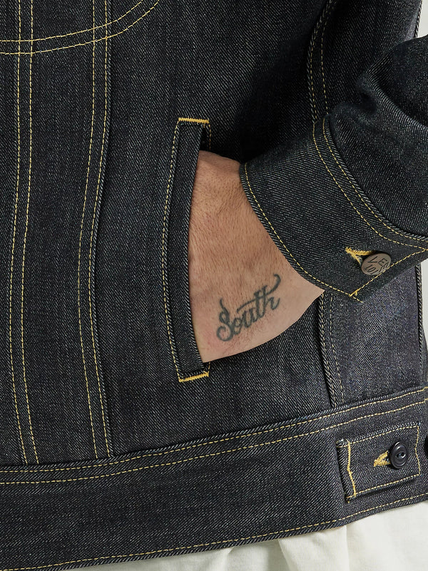 Lee 101 Rider Gallajakki Dry Blue