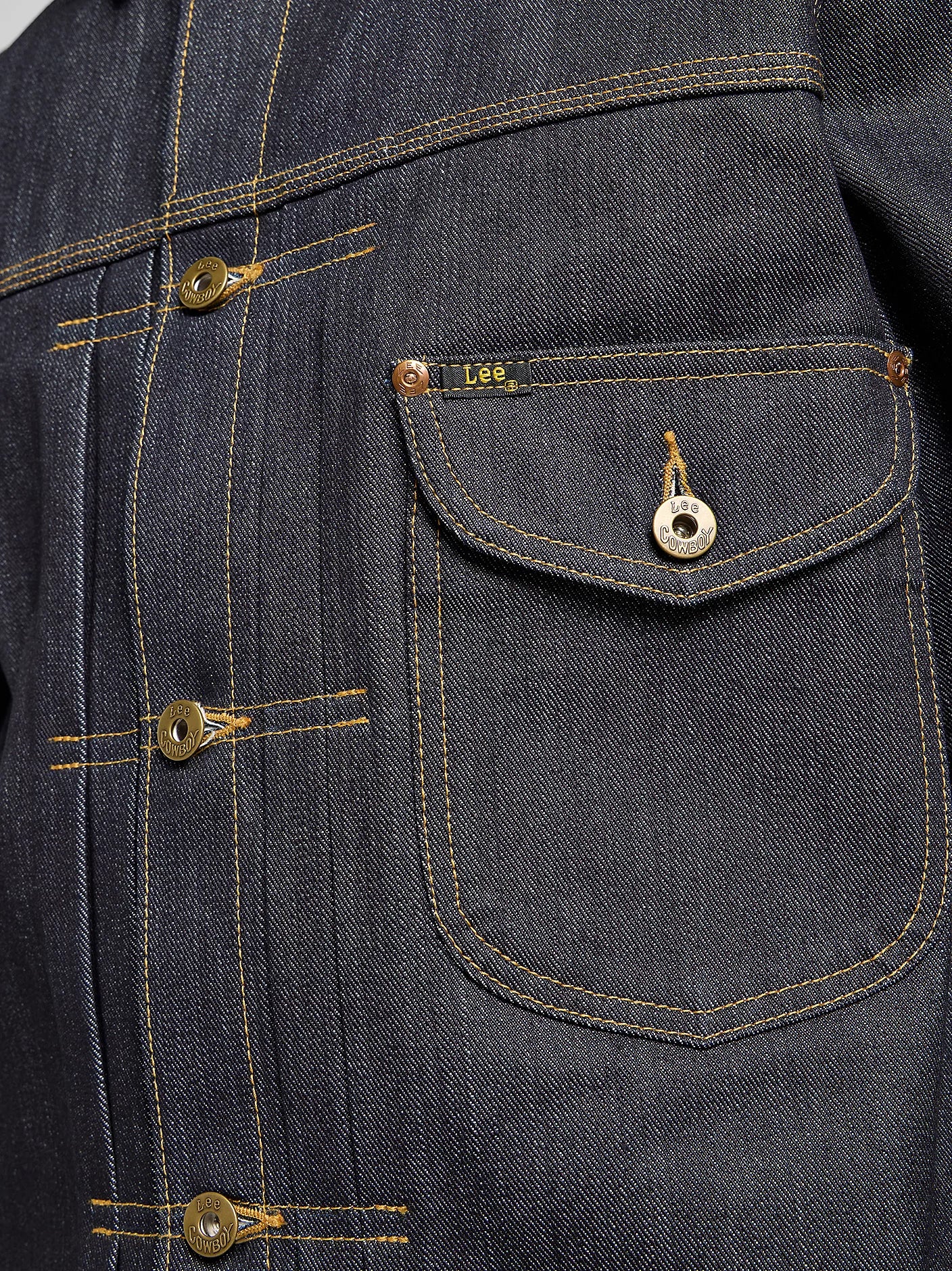 LEE - 101 BOXY COWBOY JACKET DRY BLUE