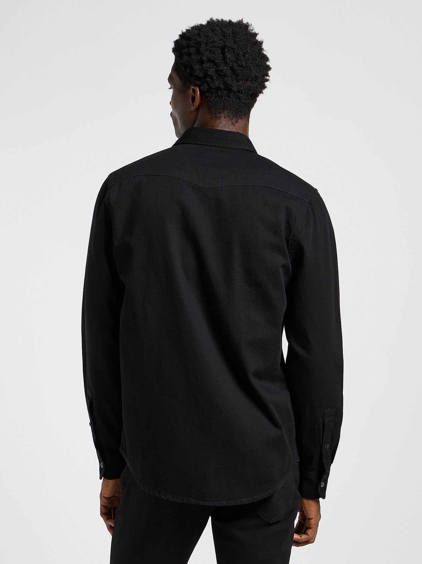Lee Regular Western Shirt Black - Kormákur & Skjöldur