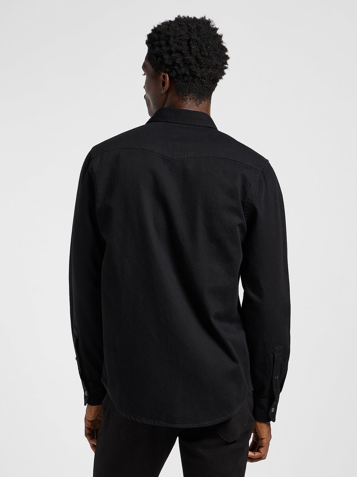 Lee Regular Western Shirt Black - Kormákur & Skjöldur