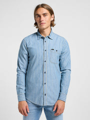 Leesure Shirt Indigo Dobby - Kormákur & Skjöldur