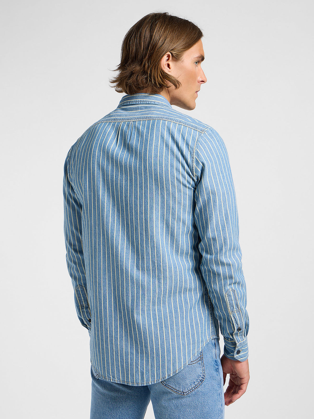 Leesure Shirt Indigo Dobby - Kormákur & Skjöldur