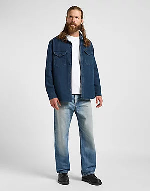 LEE - 101 70S SHIRT DARK WASH