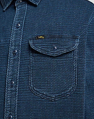 LEE - 101 70S SHIRT DARK WASH
