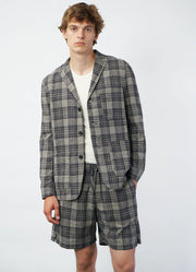 Hansen Jakki Charlie Navy Ecru Check