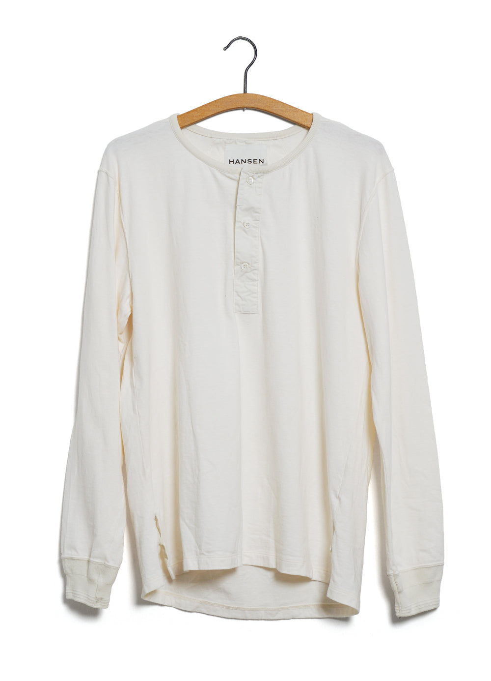 Hansen Henley Bolur Off White Japan