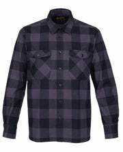 Pike Skyrta Buffalo Grey Flannel - Kormákur & Skjöldur
