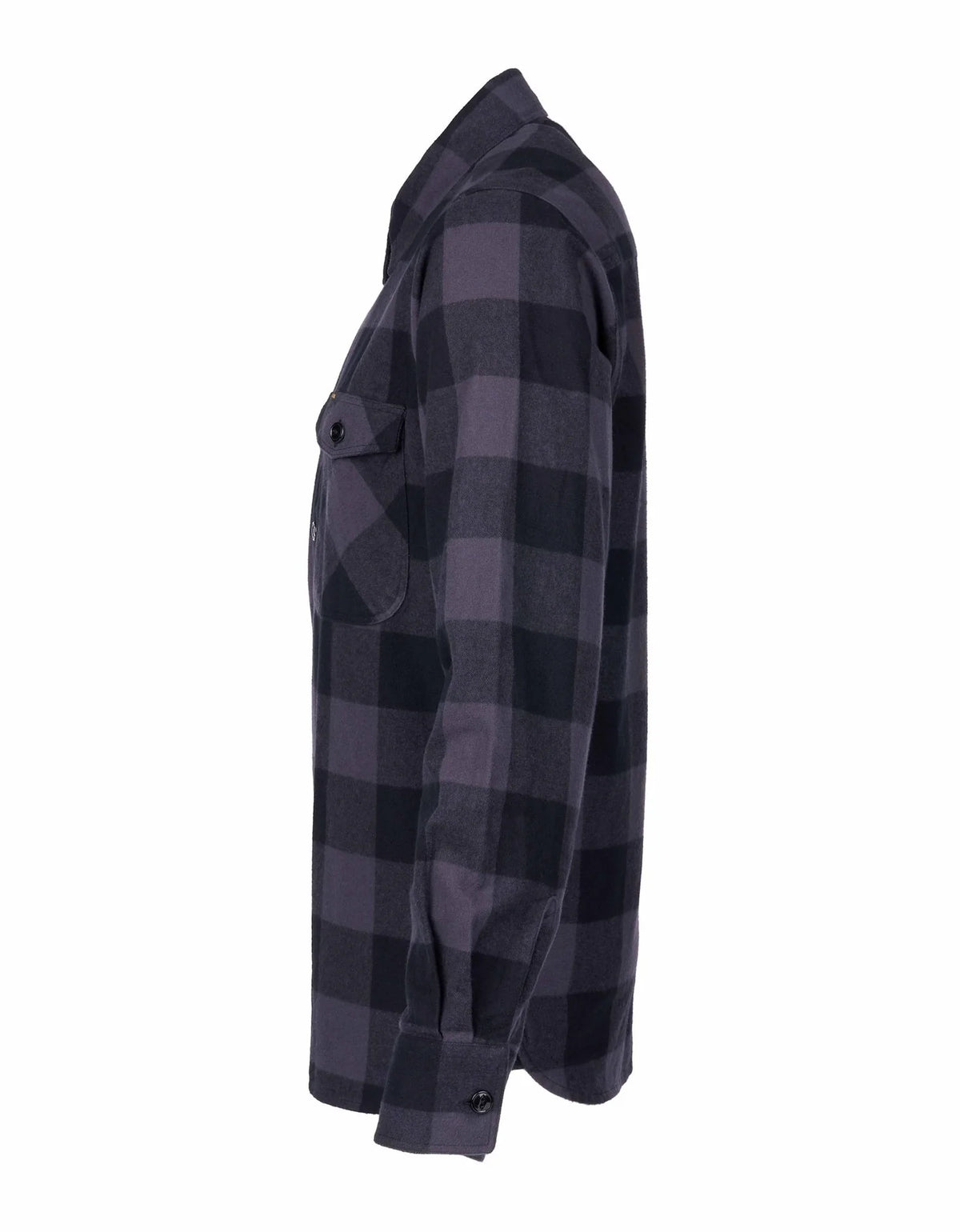 Pike Skyrta Buffalo Grey Flannel - Kormákur & Skjöldur