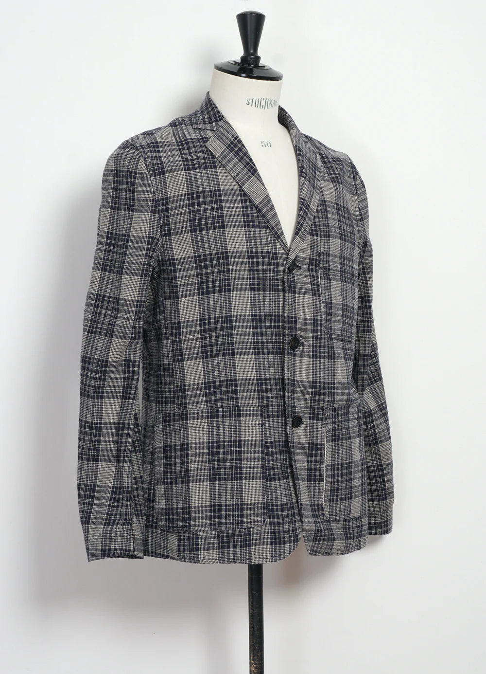 Hansen Jakki Charlie Navy Ecru Check