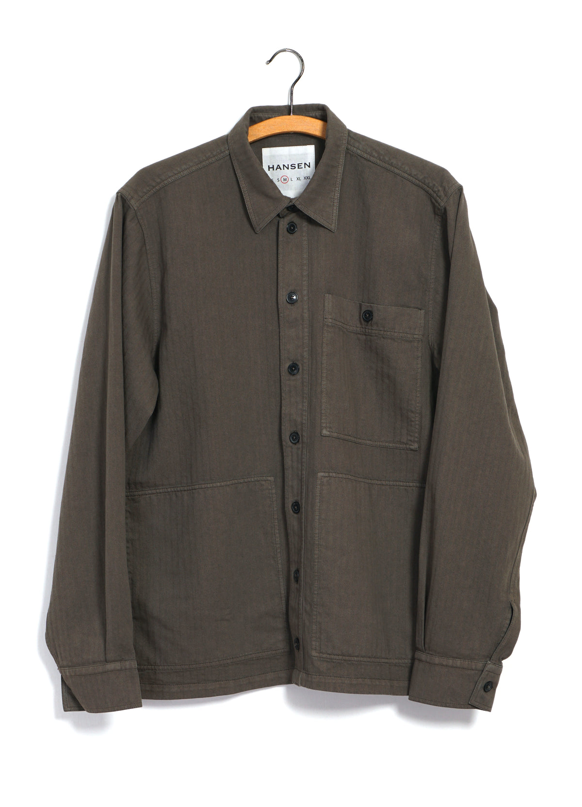 Hansen Luka Overshirt Sage - Kormákur & Skjöldur