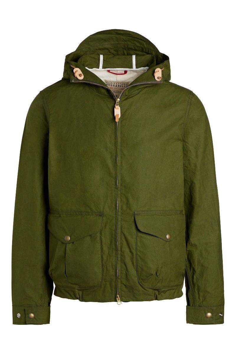 Manifattura Ceccarelli Jakki - Blazer Coat w/ Hood - 6006 Light Green - Kormákur & Skjöldur