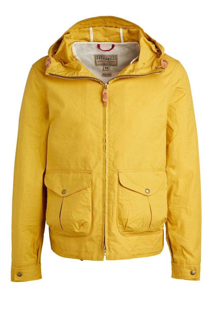 Manifattura Ceccarelli Jakki - Blazer Coat w/ Hood - 6006 Yellow