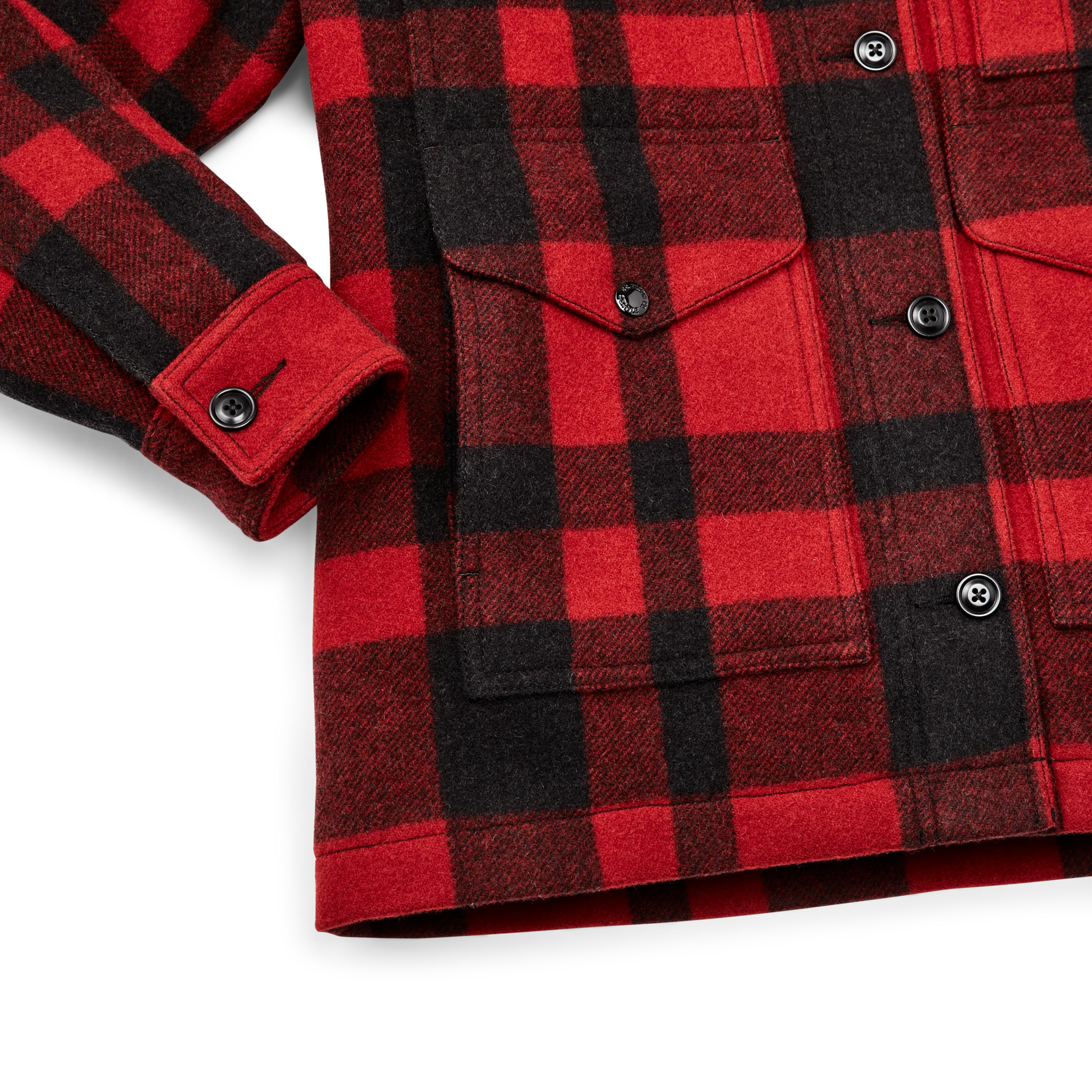 Filson Dömu Yfirskyrta Red Black Plaid