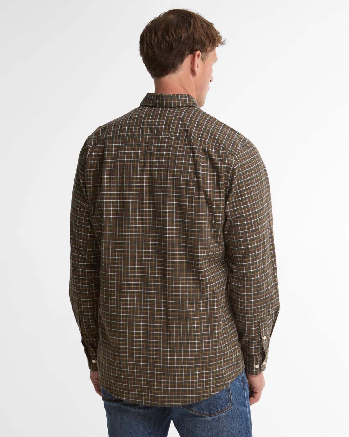 Barbour Alderwood Shirt Olive - Kormákur & Skjöldur