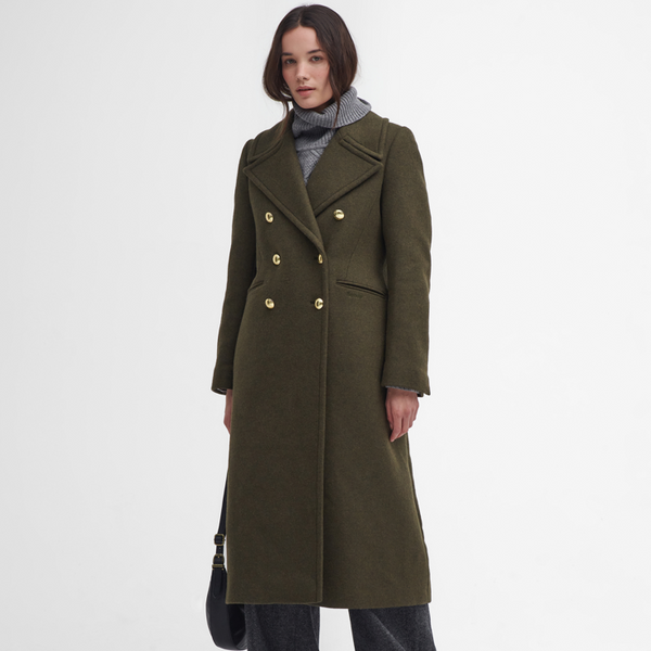 Barbour Kápa Reva Wool Olive