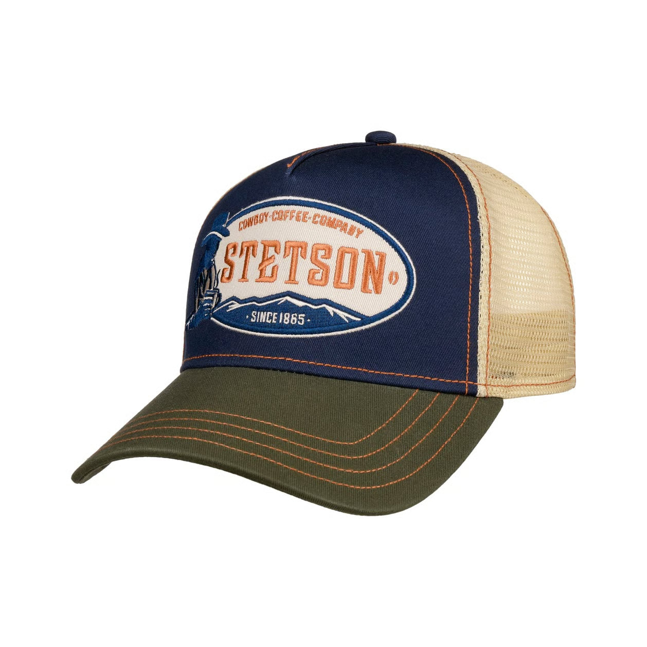 Stetson Derhúfa Trucker Cowboy Coffee