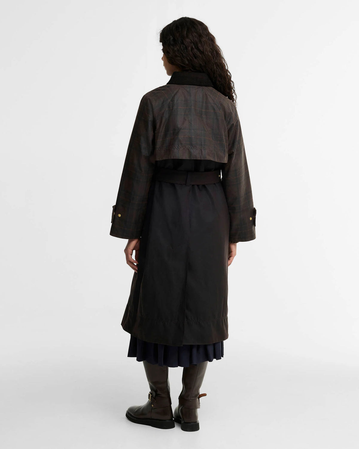 Barbour Elva Waxed Trench Coat - Kormákur & Skjöldur
