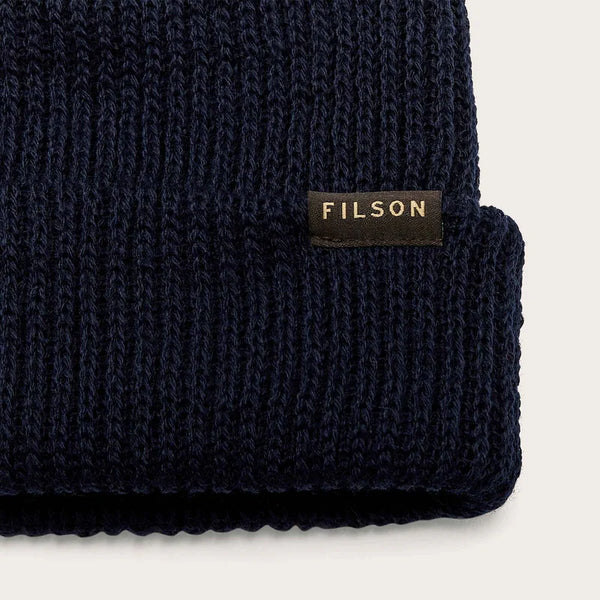 Filson Húfa Watch Cap Navy