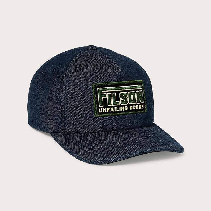 Filson Derhúfa - Harvester Cap - Dk Indigo/Shelto