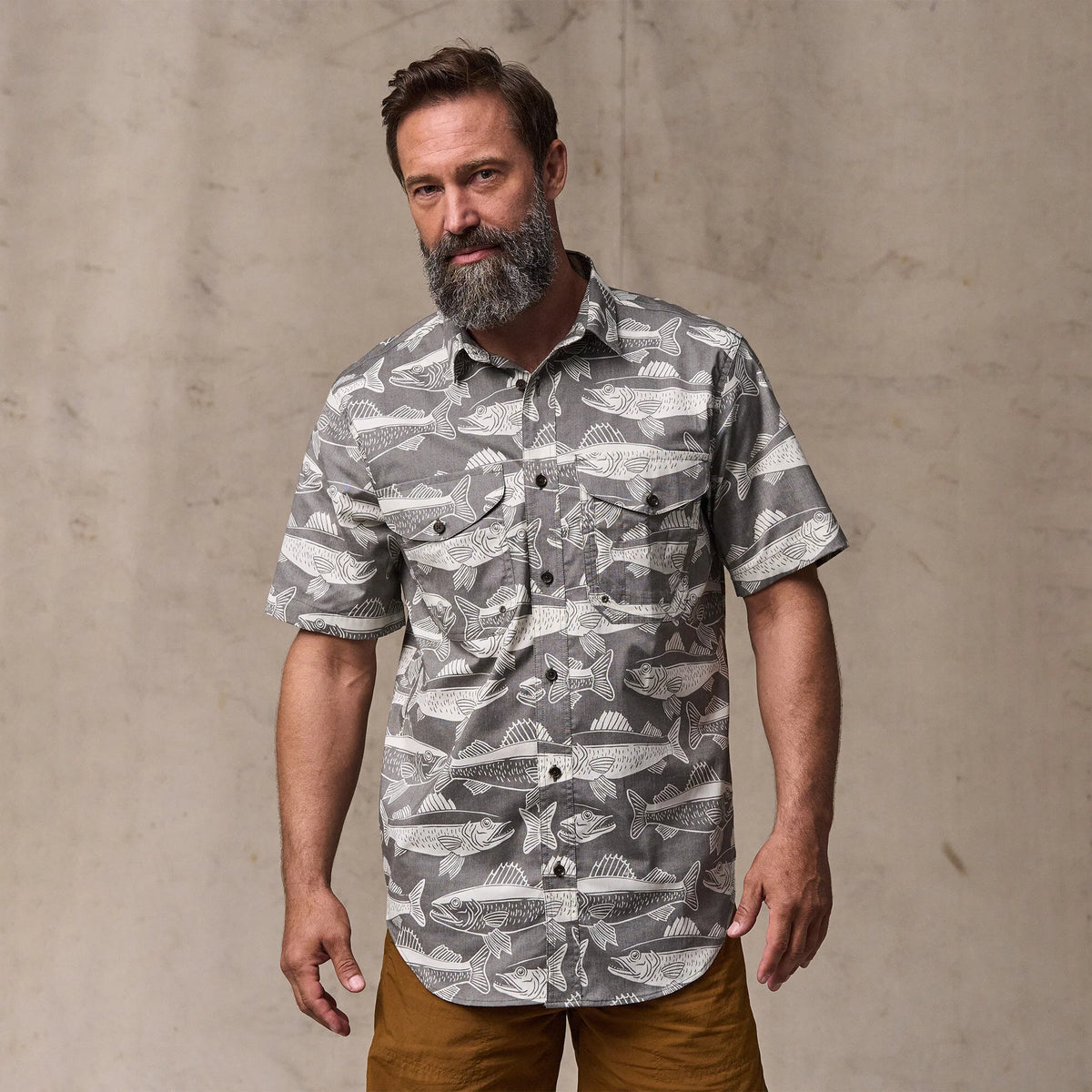 Filson Twin Lakes Stuttermaskyrta
