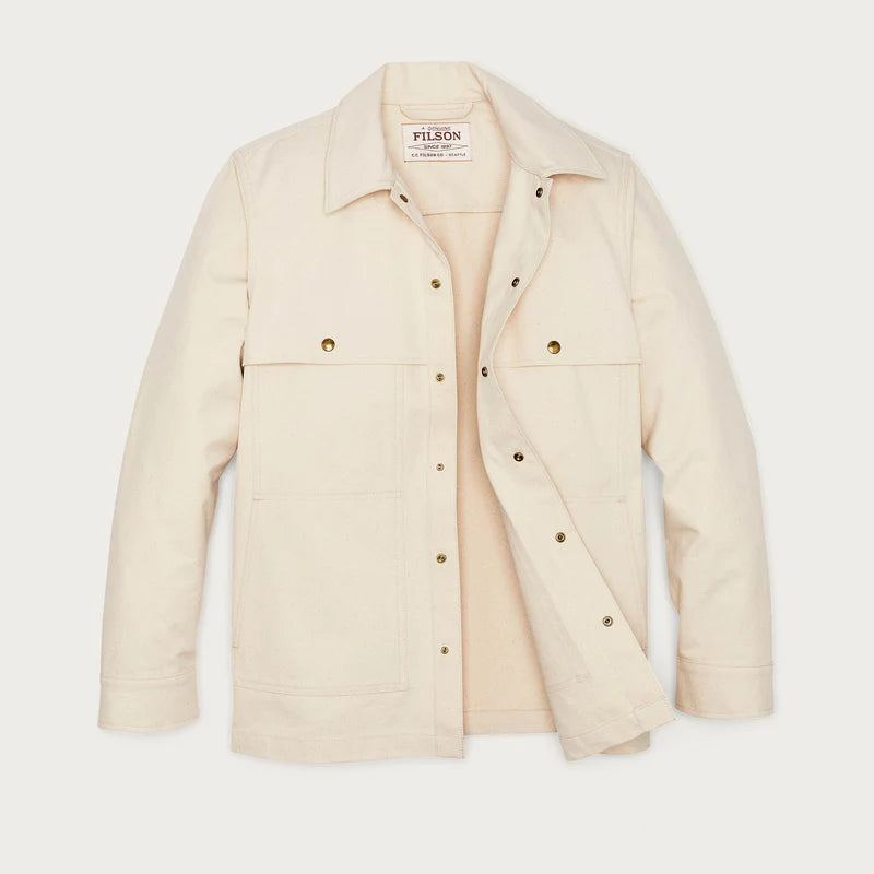 Filson Skyrta Dry Tin Jac Shirt Natural Seed - Kormákur & Skjöldur