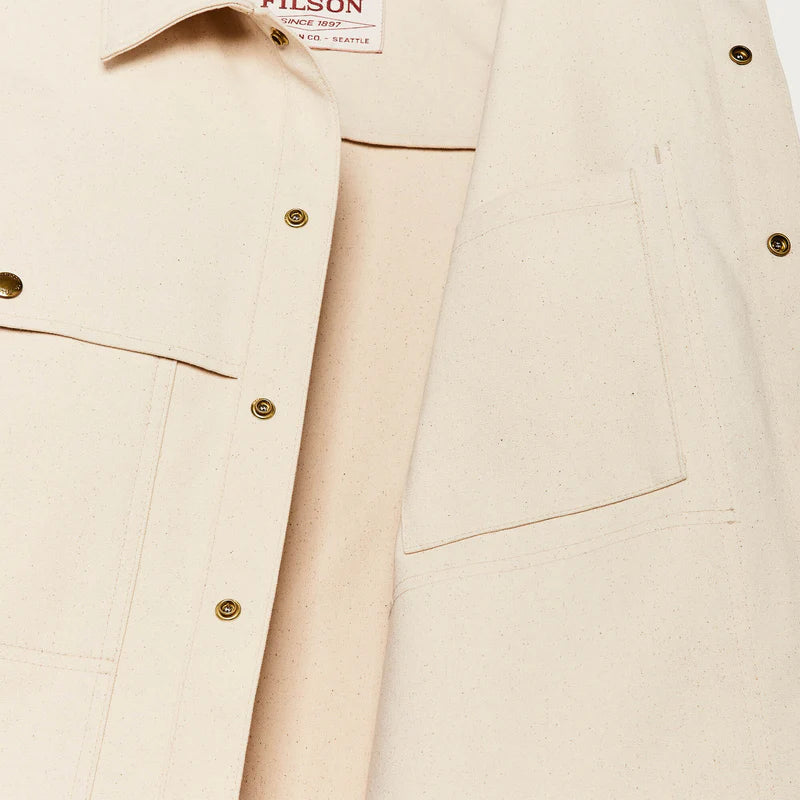 Filson Skyrta Dry Tin Jac Shirt Natural Seed - Kormákur & Skjöldur