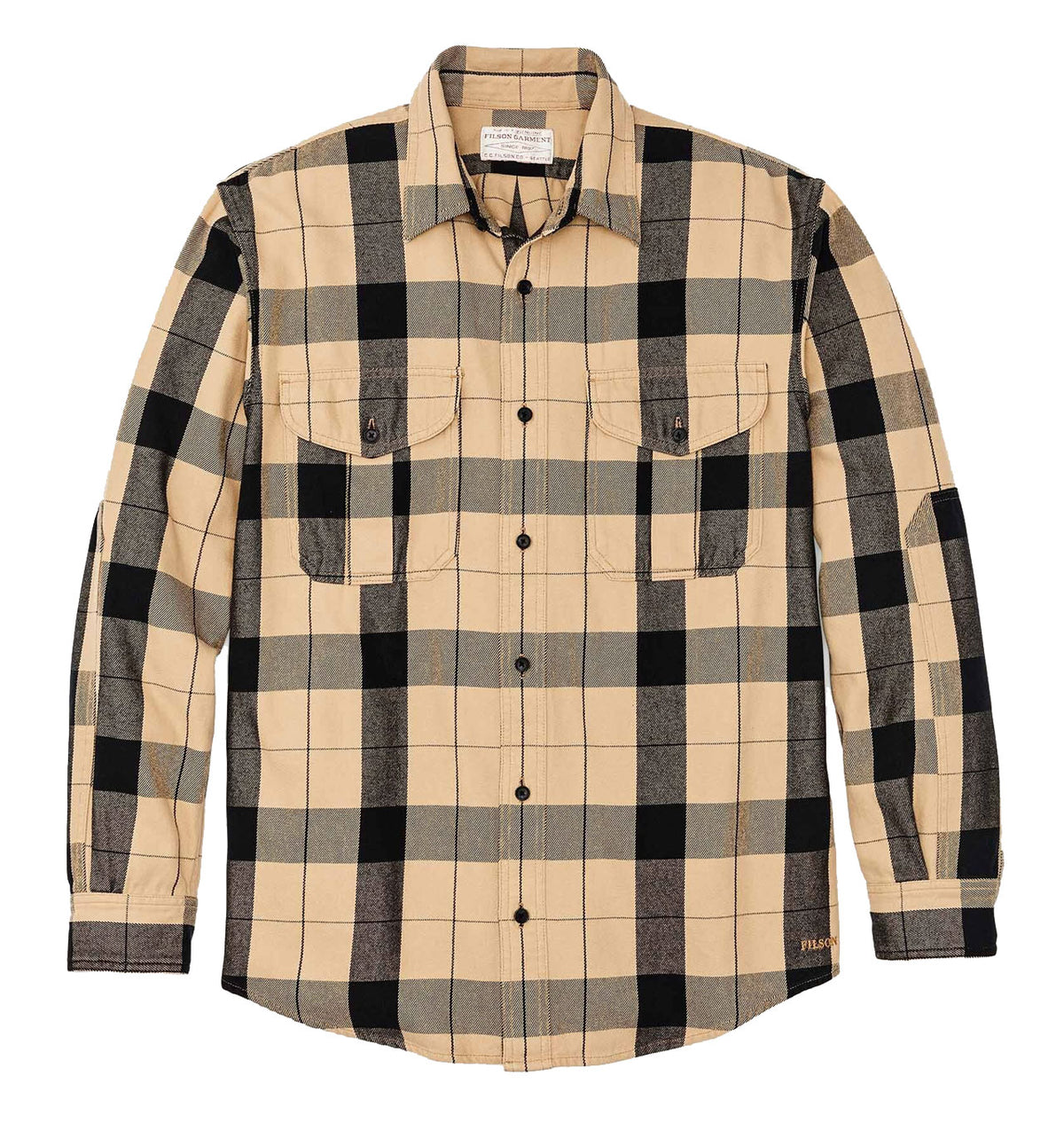 Filson Skyrta Alaskan Guide Tan/Black - Kormákur & Skjöldur