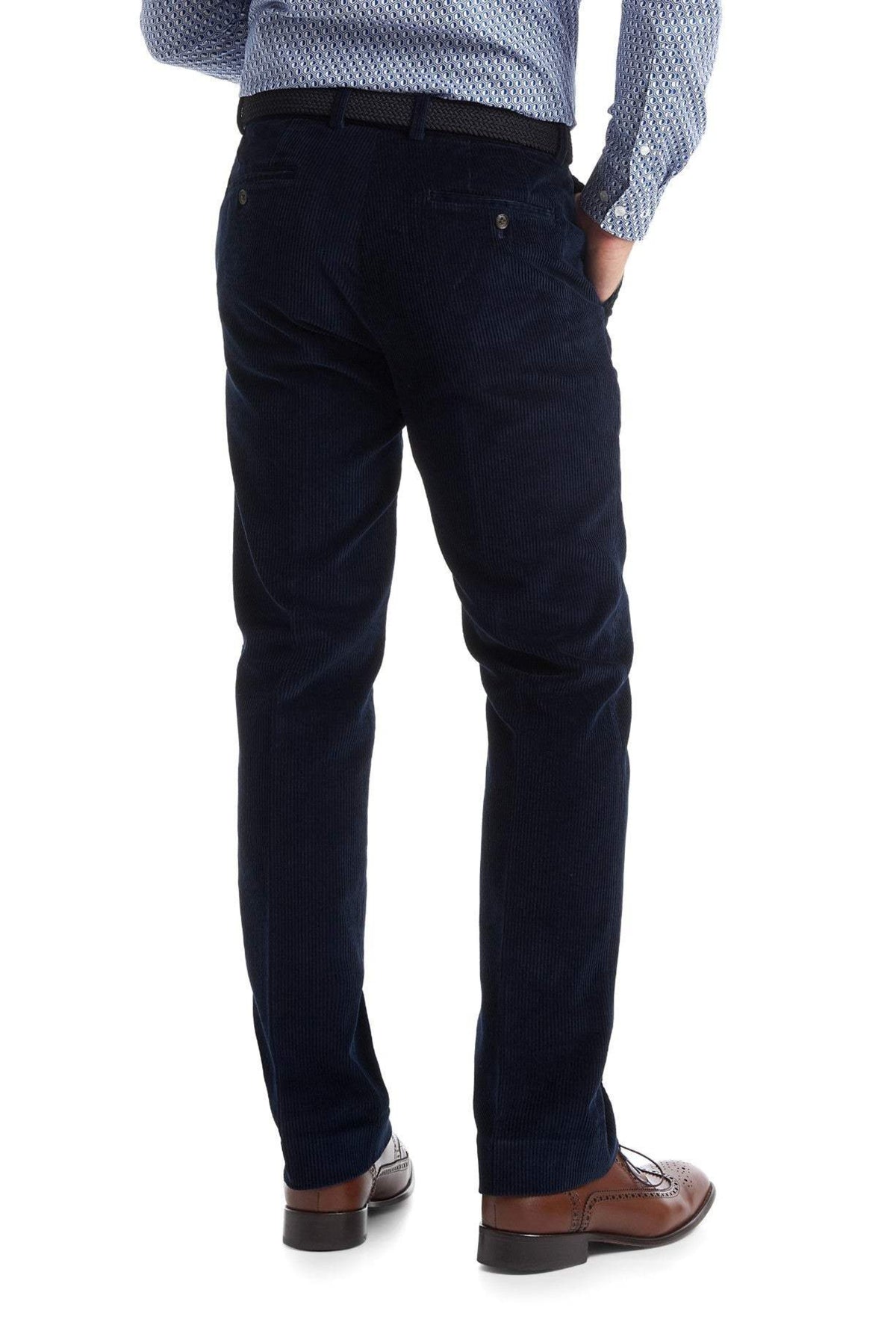 Gurteen-flauelsbuxur-navy-warwick