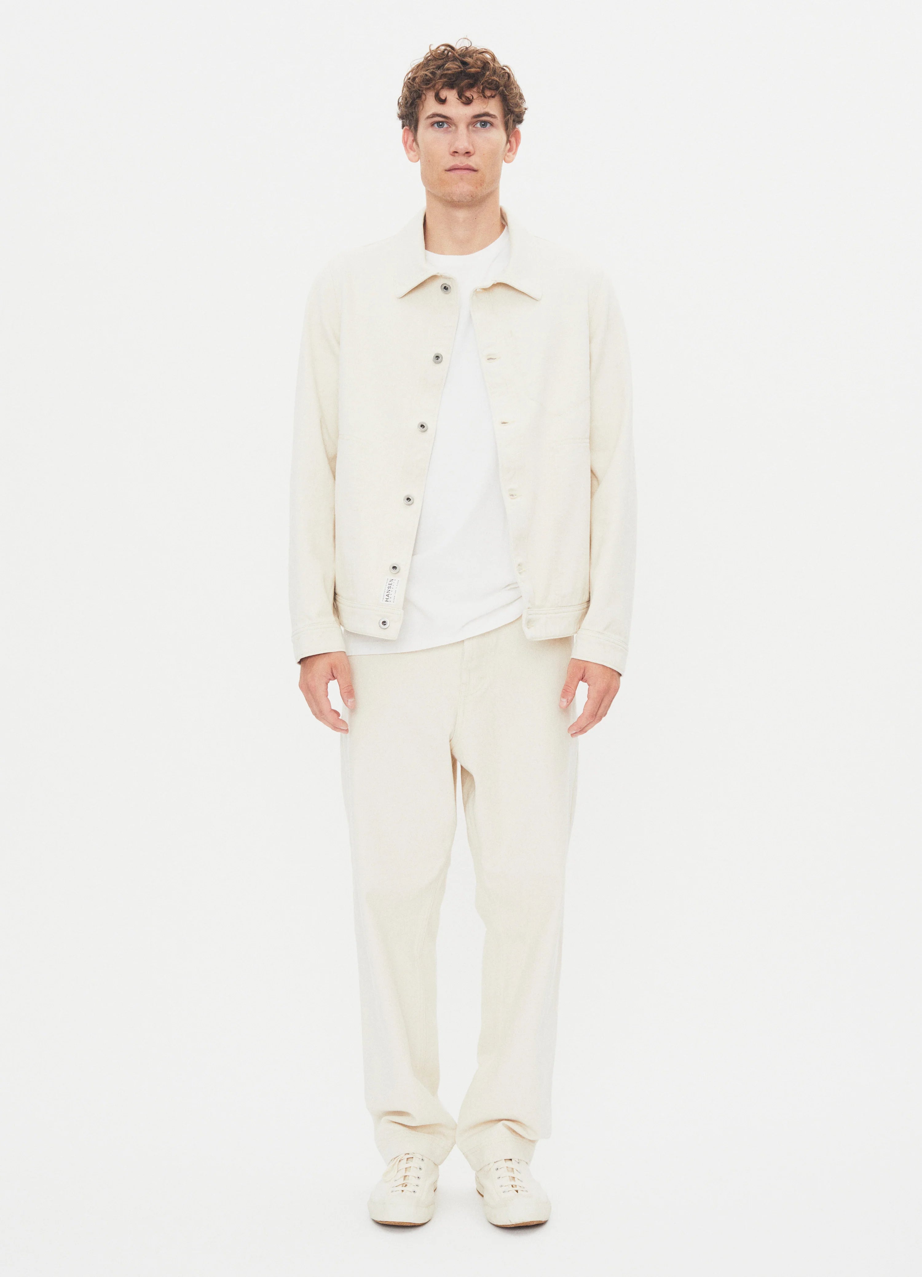 Hansen Cosmo Workwear Jakki Ecru