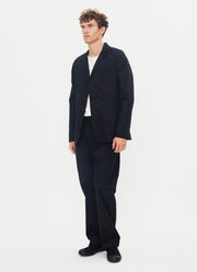 Hansen Malvin Loose Jakki Black Twill - Kormákur & Skjöldur