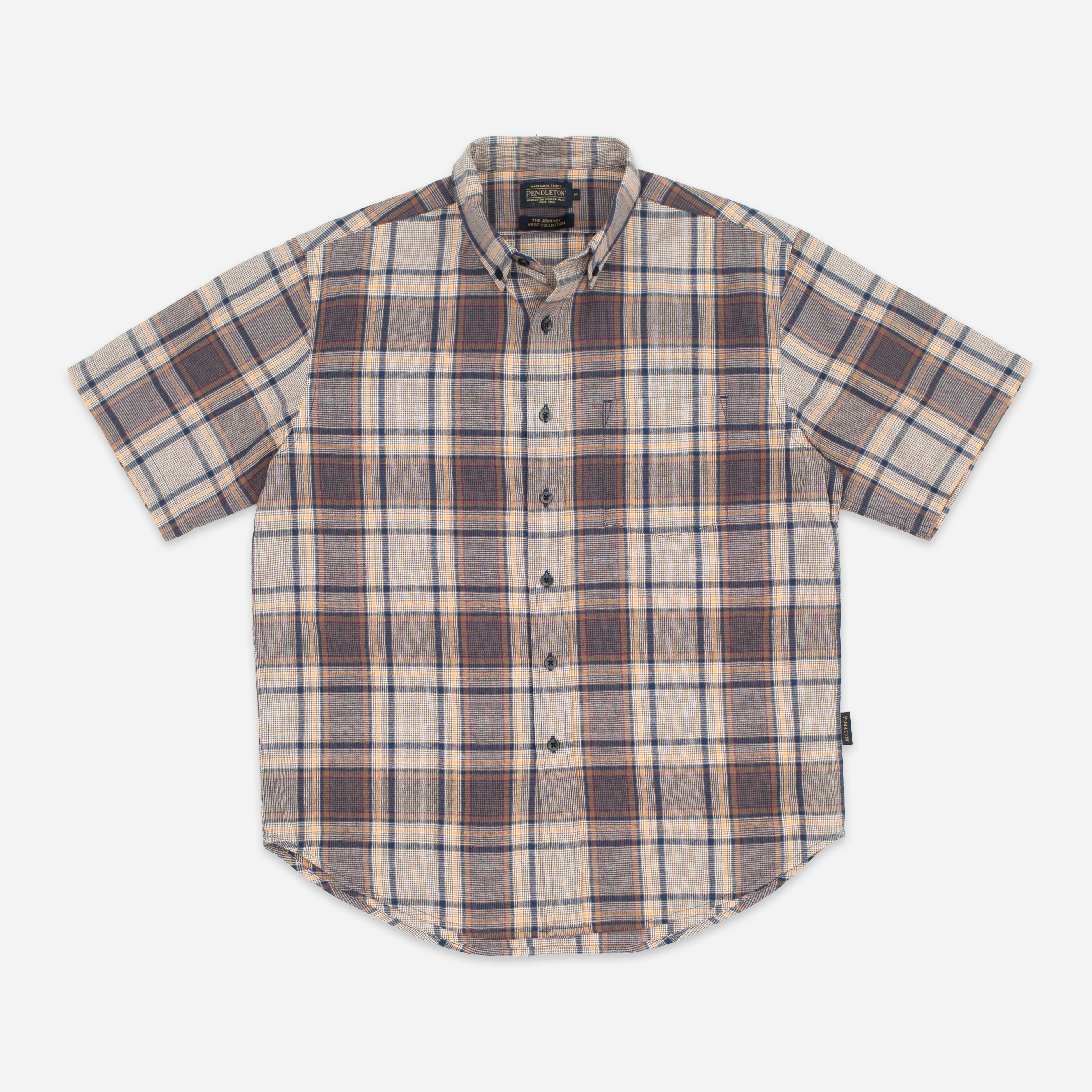 Pendleton Short Sleeve Shirt Houndstooth - Kormákur & Skjöldur