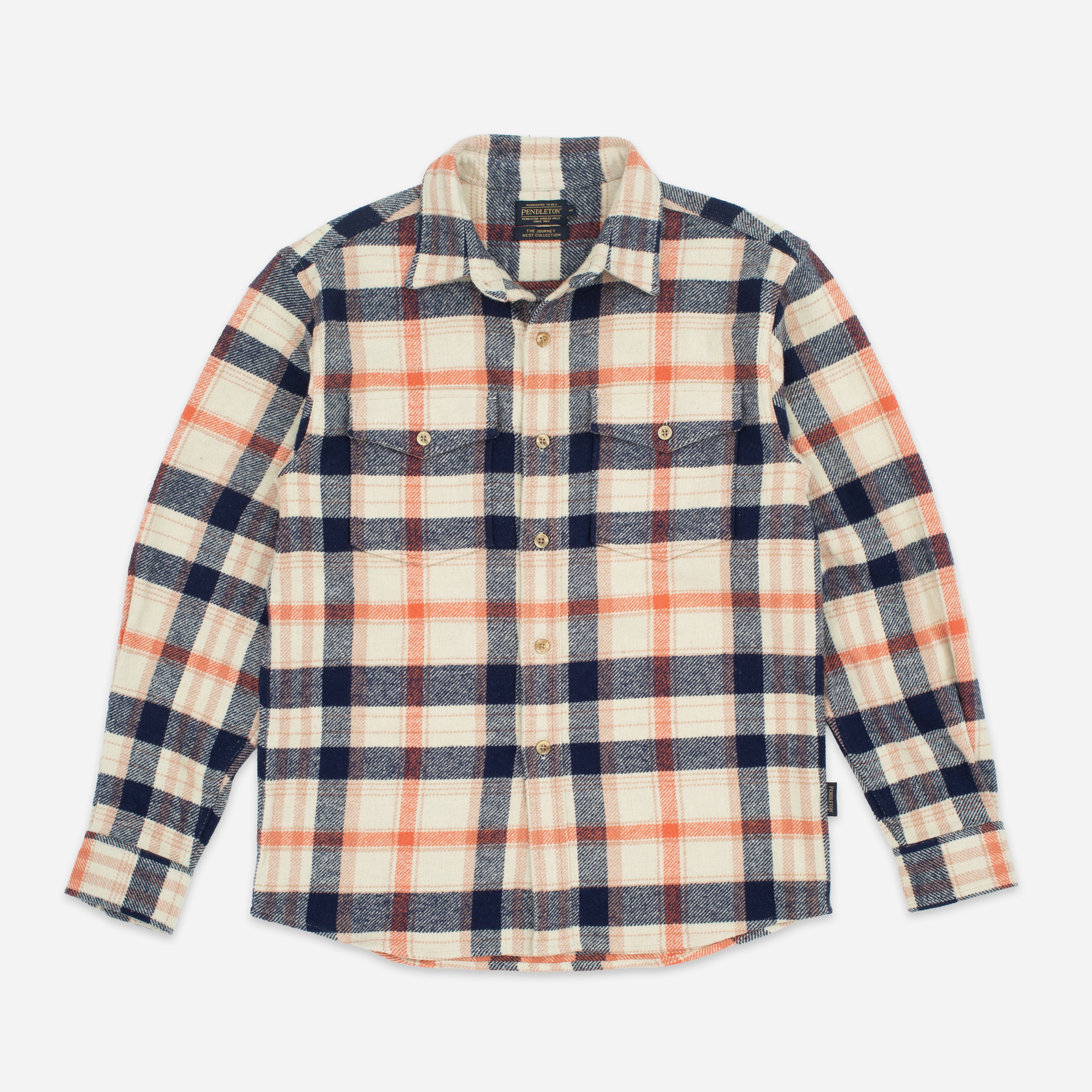 Pendleton Big Pocket Shirt Silver Lining