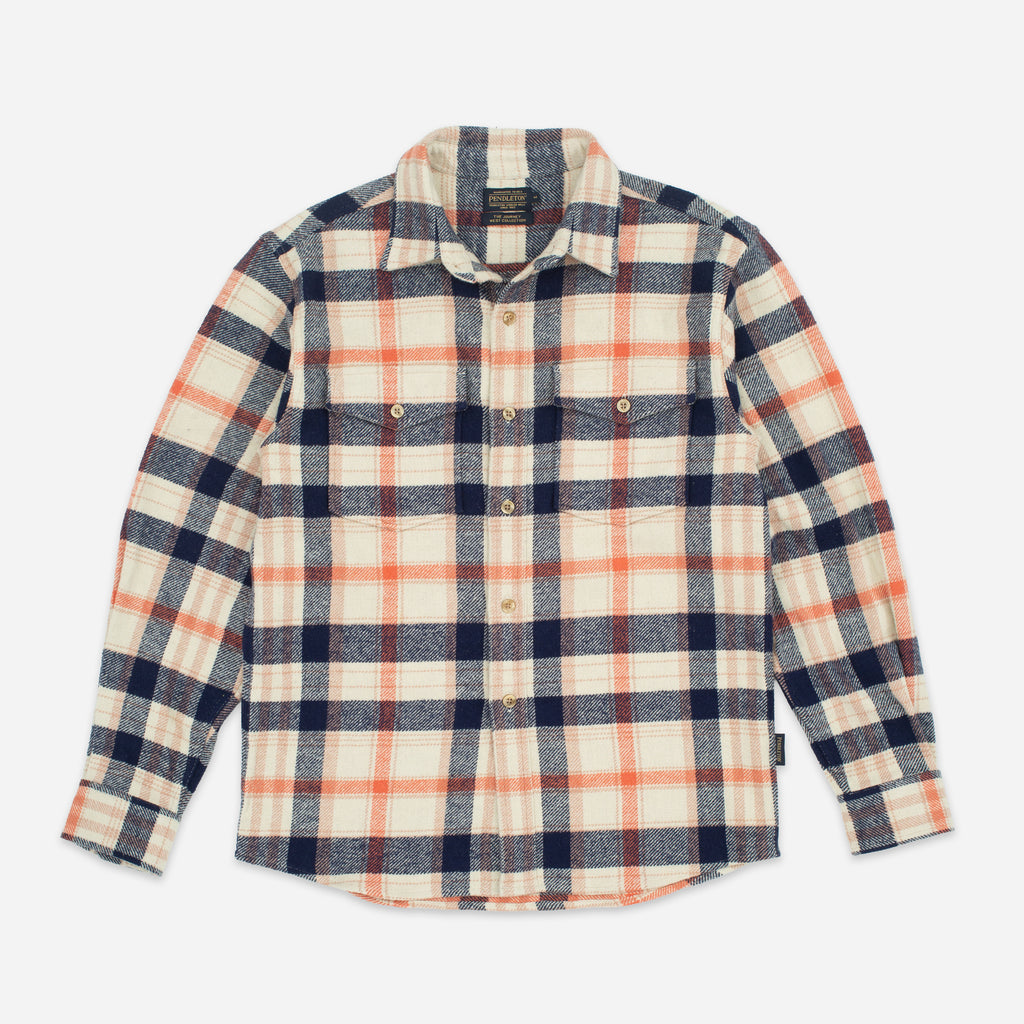 Pendleton Big Pocket Shirt Silver Lining