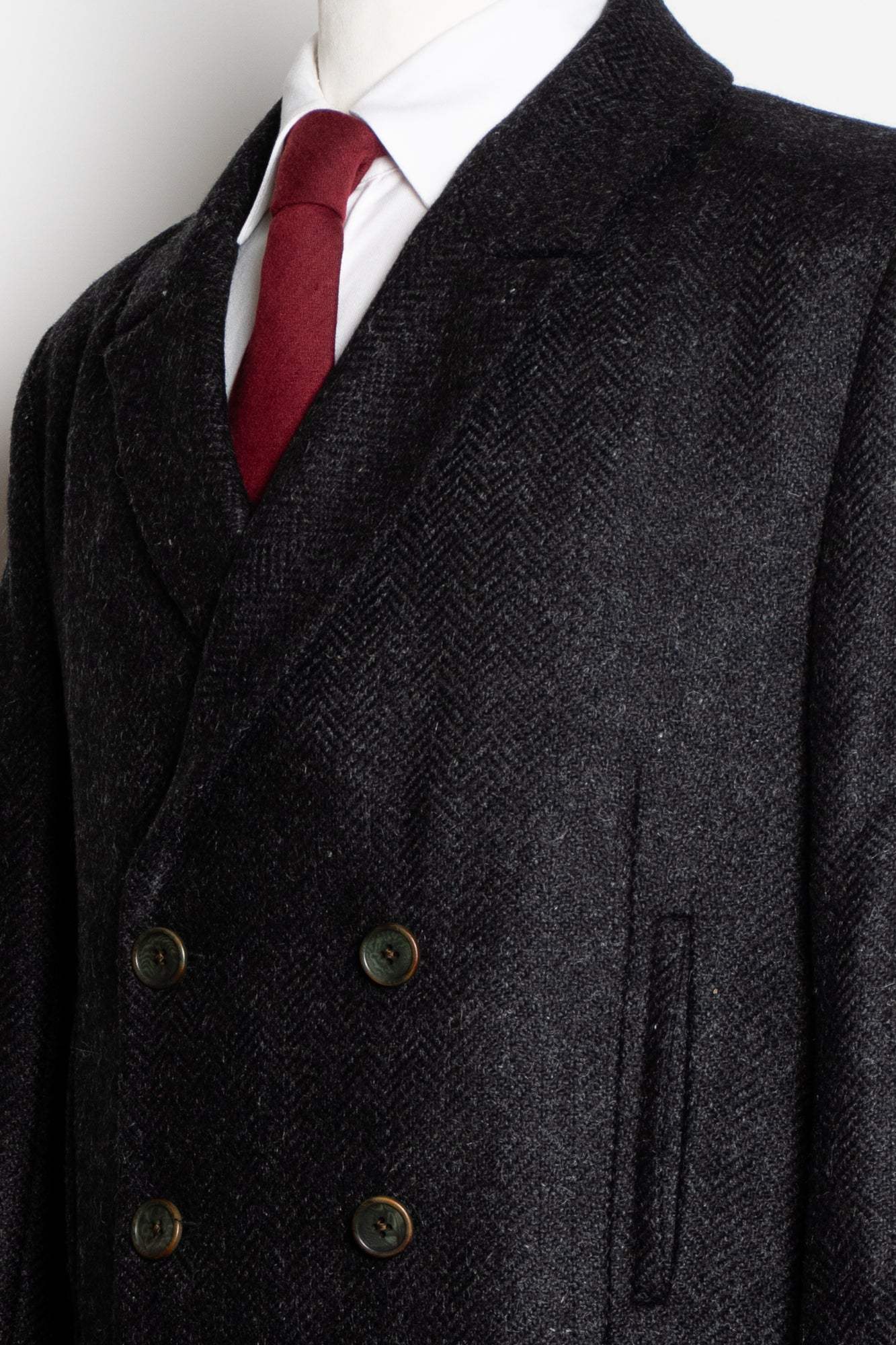 K&S Frakki Icelandic Tweed - Hertoginn -Svarti Sauðurinn - Kormákur & Skjöldur