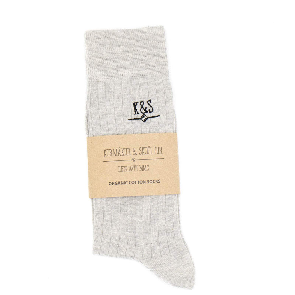 K&S Sokkar - Ljósir 41/45