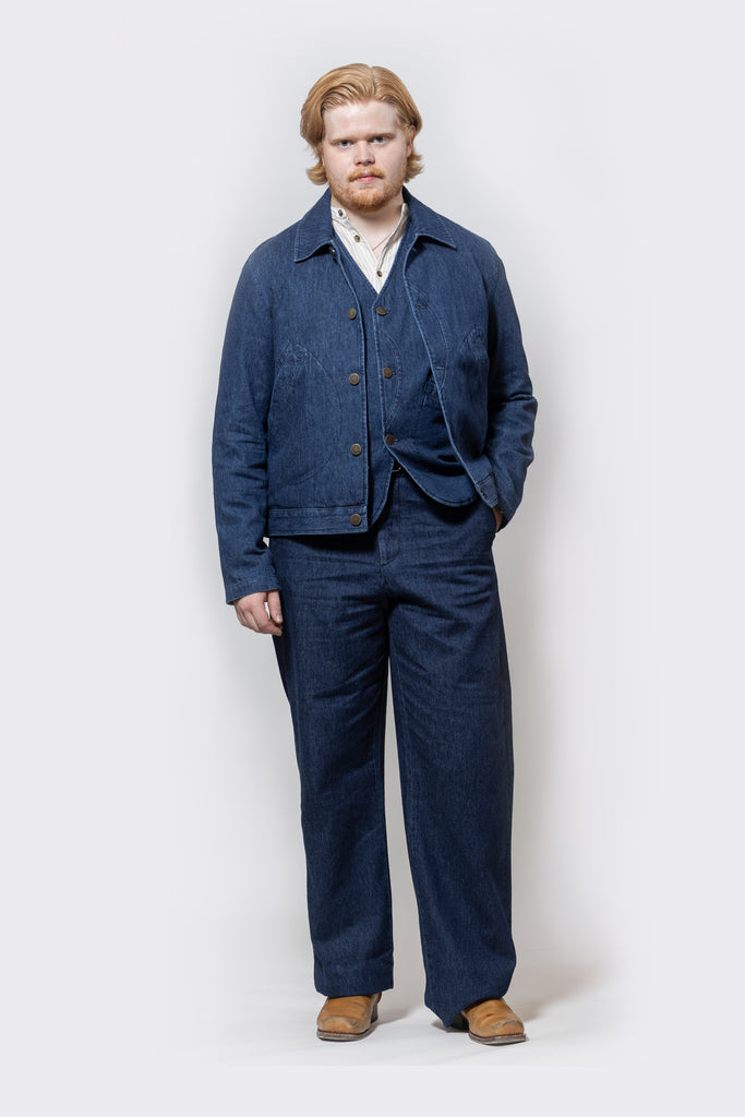 K&S Hversdagsföt jakki Vesturfarajakki í Ameríku  - jakki