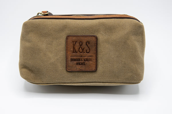 K&S Snyrtitaska vax canvas  - Snyrtitaska