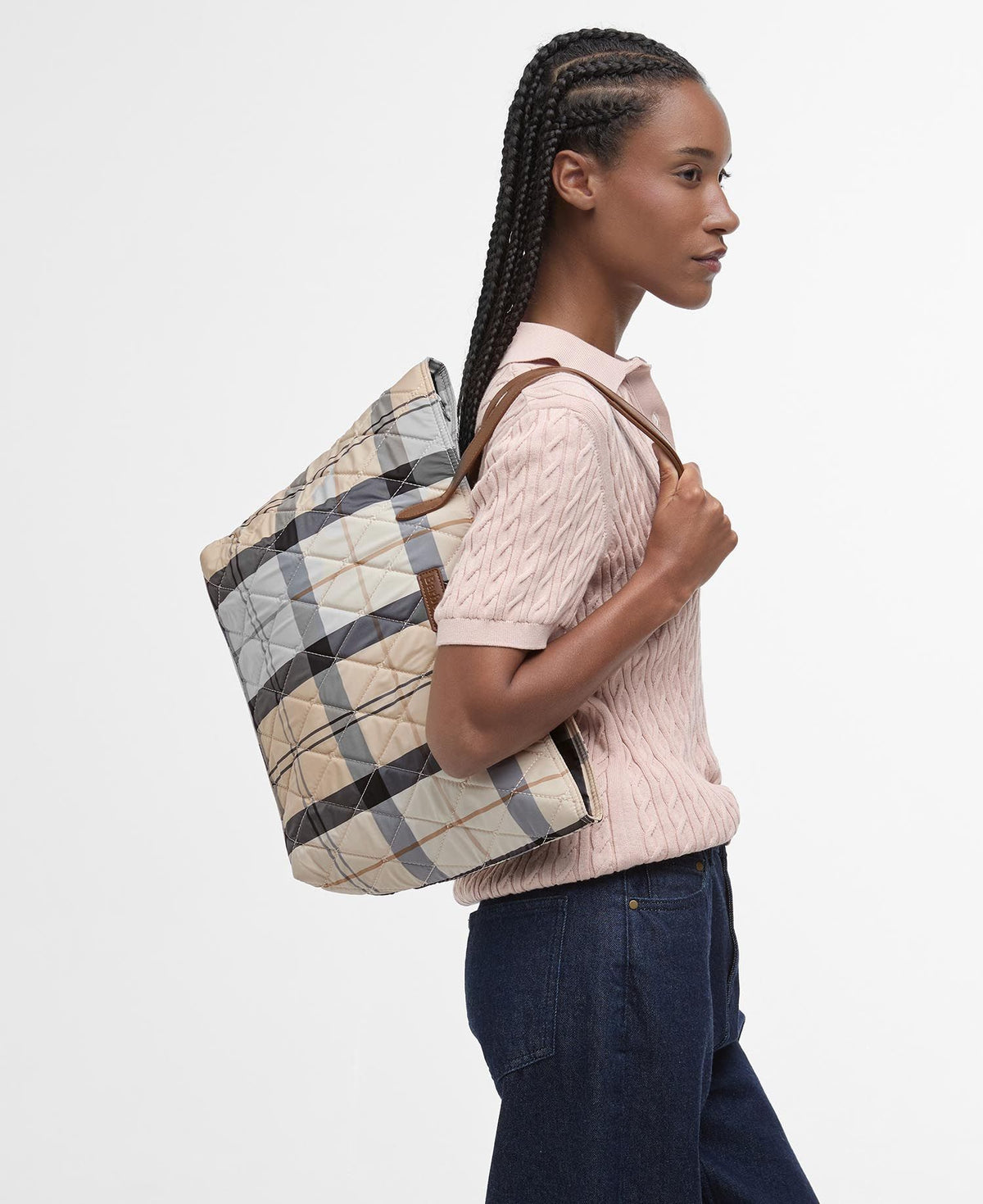 Barbour Taska Quilted Tartan