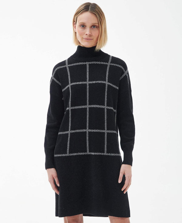 Barbour Kjóll - Marsha Knit Dress - Black