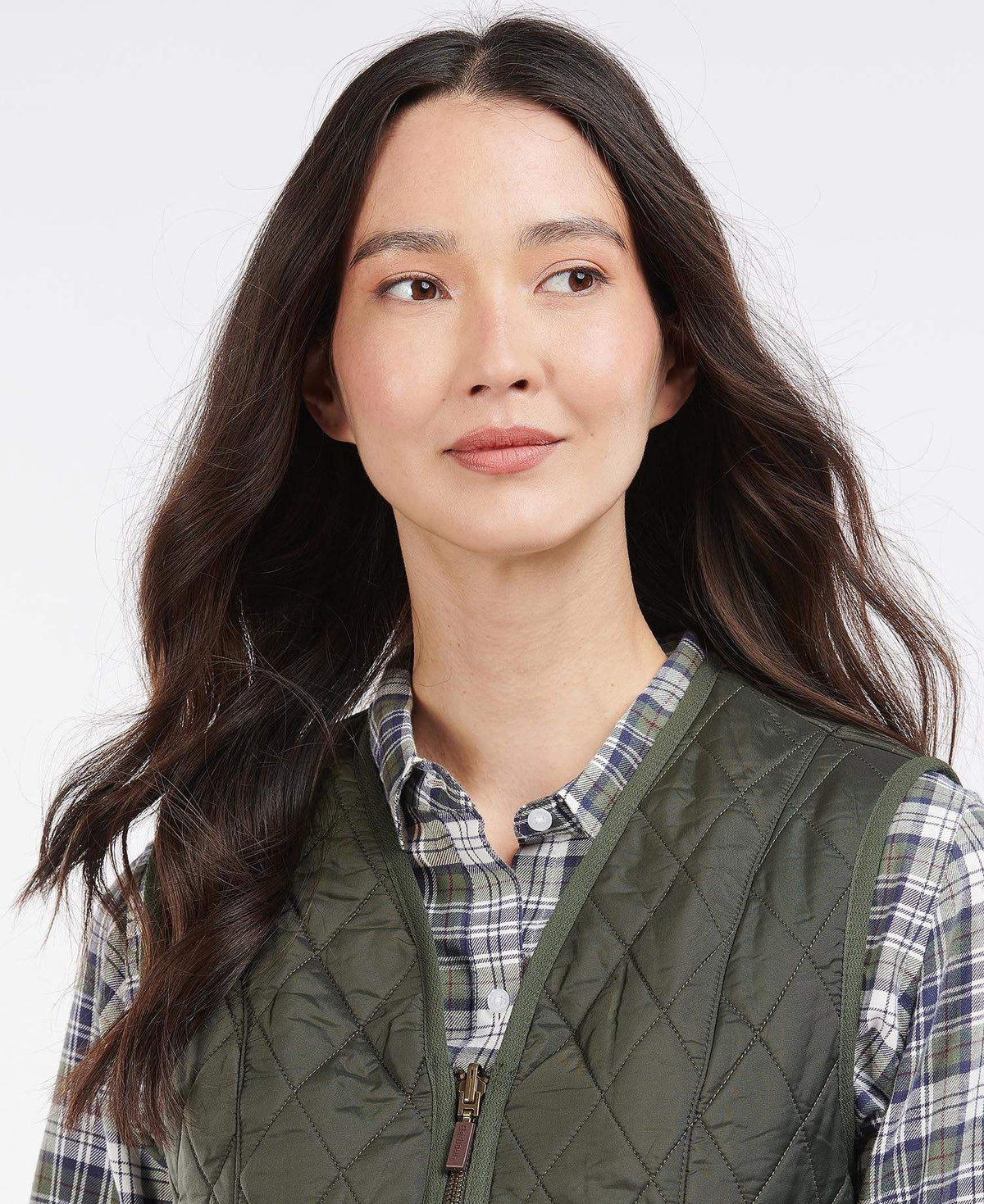 Barbour Dömuvesti - Betty Fleece Liner - Olive - Kormákur & Skjöldur