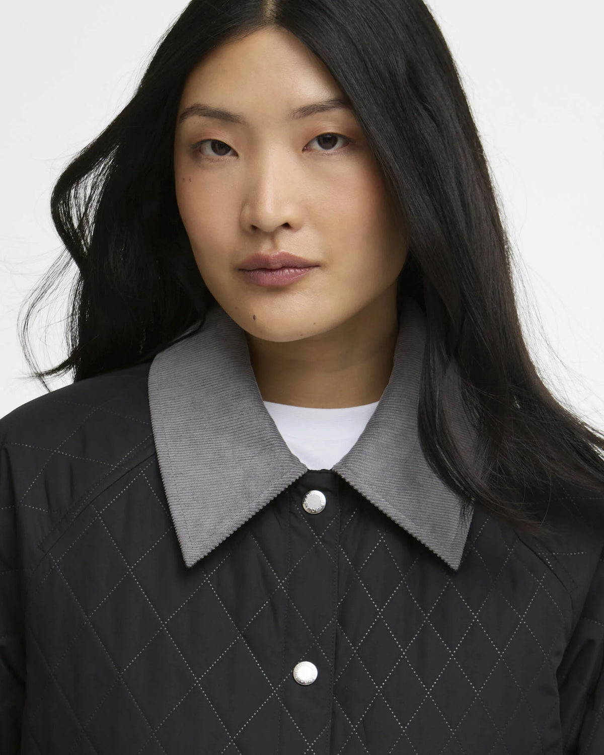 Barbour Kirby Quilt Black