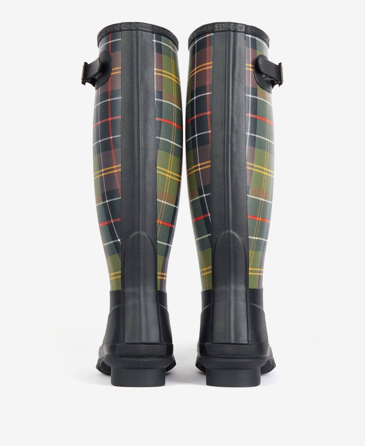 Barbour Dömustígvél - Tartan Bede - Black/Classic Tartan - Kormákur & Skjöldur
