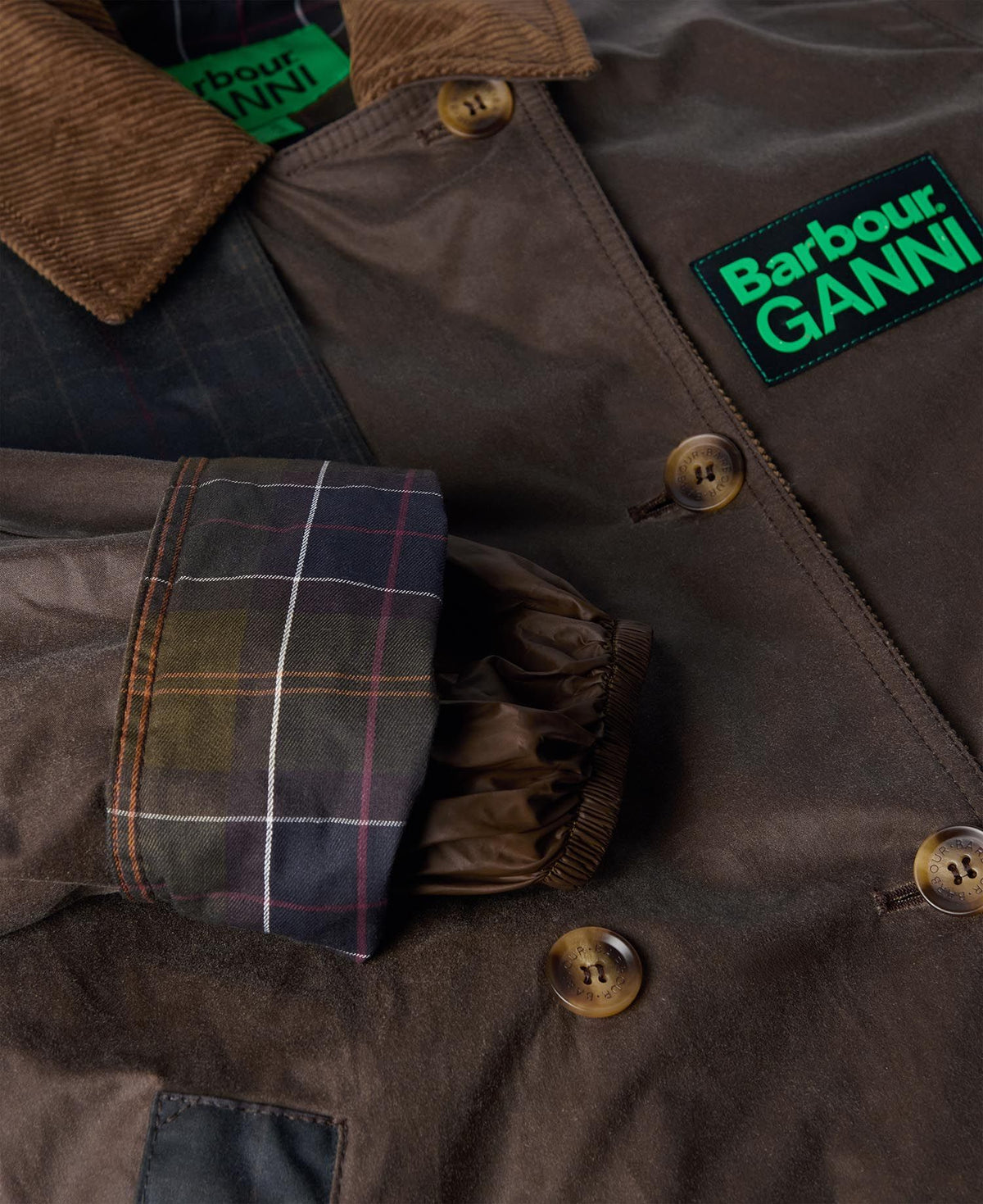 Barbour Dömujakki Ganni Wax Trench - Kormákur & Skjöldur
