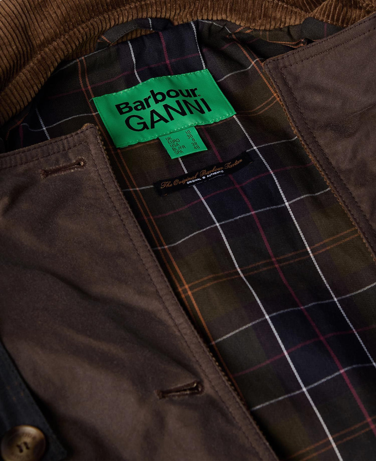 Barbour Dömujakki Ganni Wax Trench - Kormákur & Skjöldur