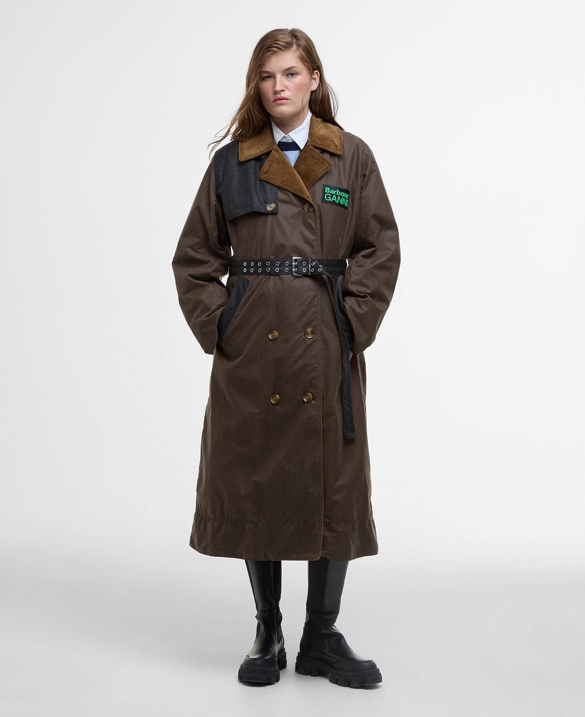 Barbour Dömujakki Ganni Wax Trench - Kormákur & Skjöldur